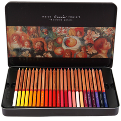 Color set marco renoir fine art drawing oil base non toxic pencils