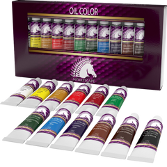 Oil paint set  artist quality art paints for painting on canvas  starter kit